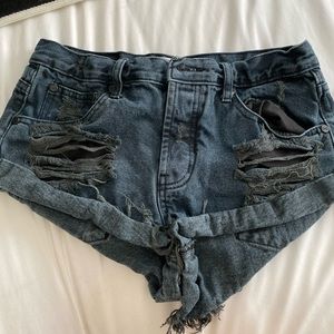 One teaspoon denim shorts